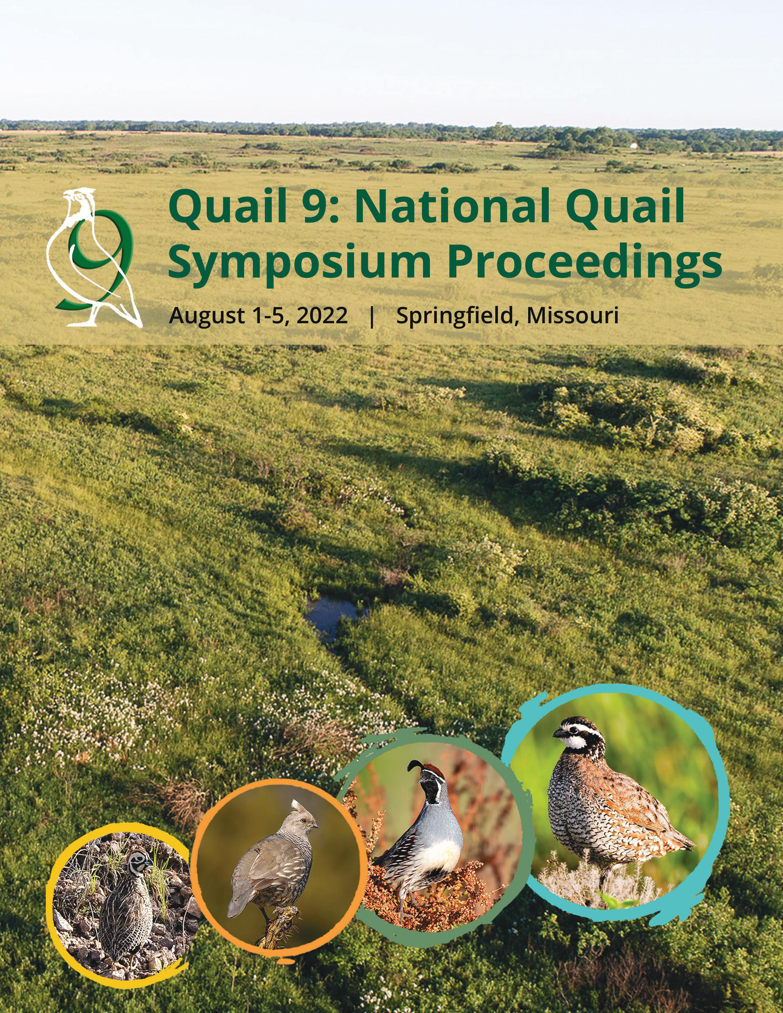 Front cover of Quail 9 Proceedings
